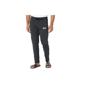 UFC Tech-Joggers for Men – Elastic Waistband –  Polyester Black 2XL